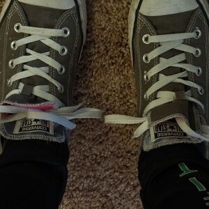 Converse ladies Olive Gray Sneakers